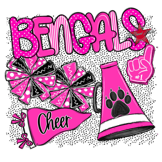 Bengals Cheer Spirit-Pink