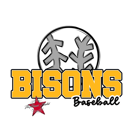 Bisons Varsity Baseball-Yellow
