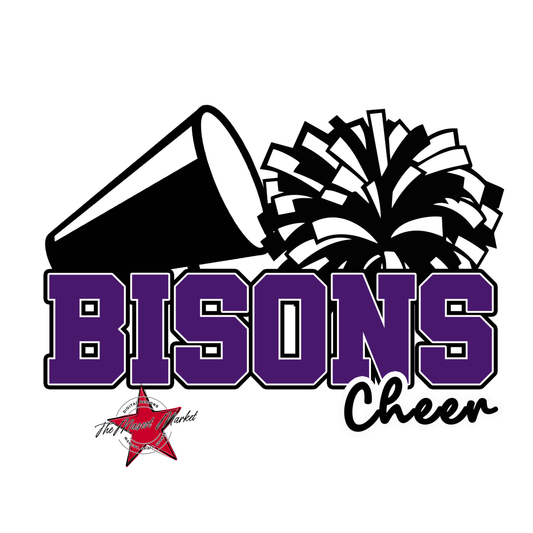 Bisons Varsity Cheer-Purple