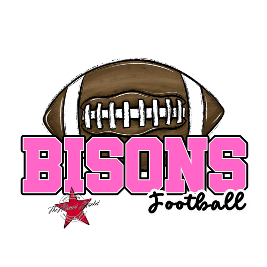 Bisons Varsity Football-Baby Pink