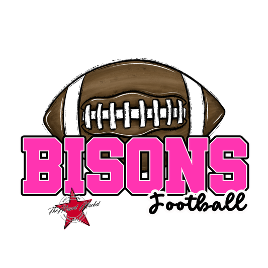 Bisons Varsity Football-Pink