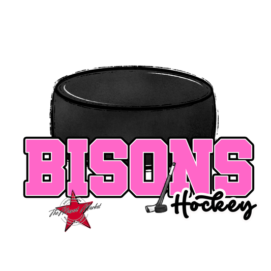 Bisons Varsity Hockey-Baby Pink
