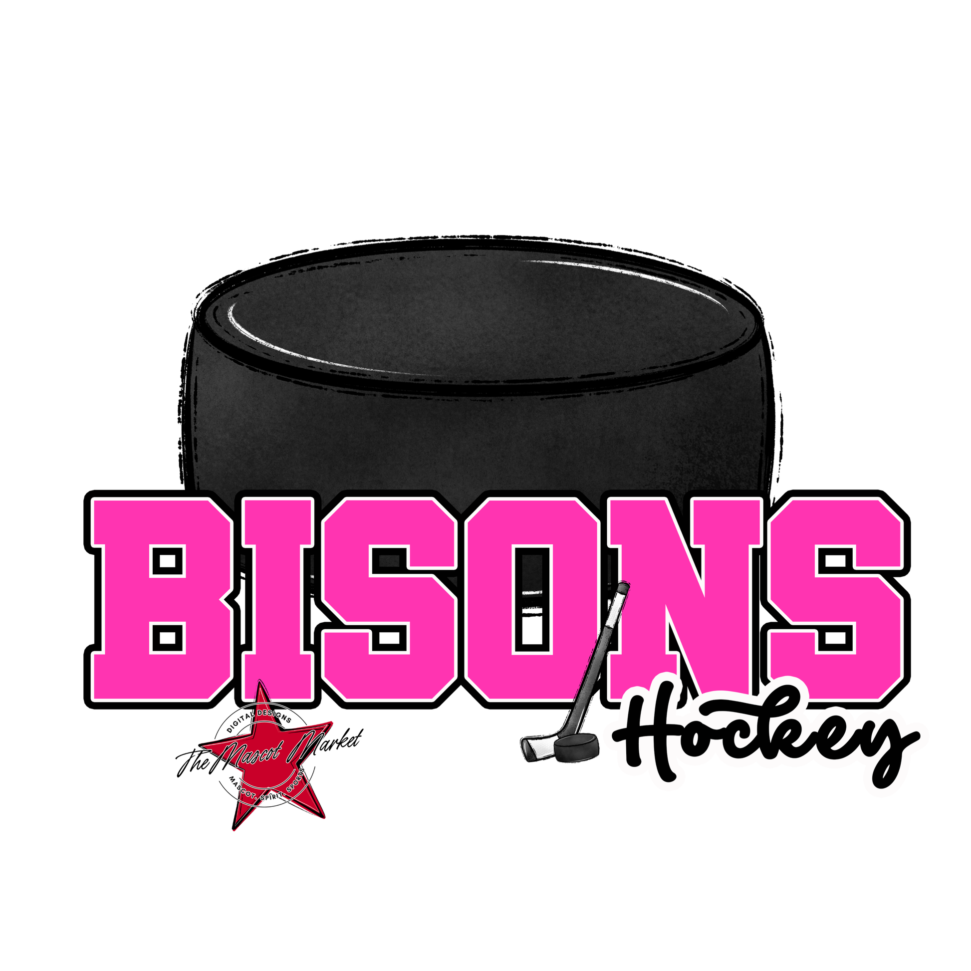 Bisons Varsity Hockey-Pink