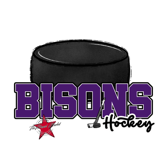 Bisons Varsity Hockey-Purple