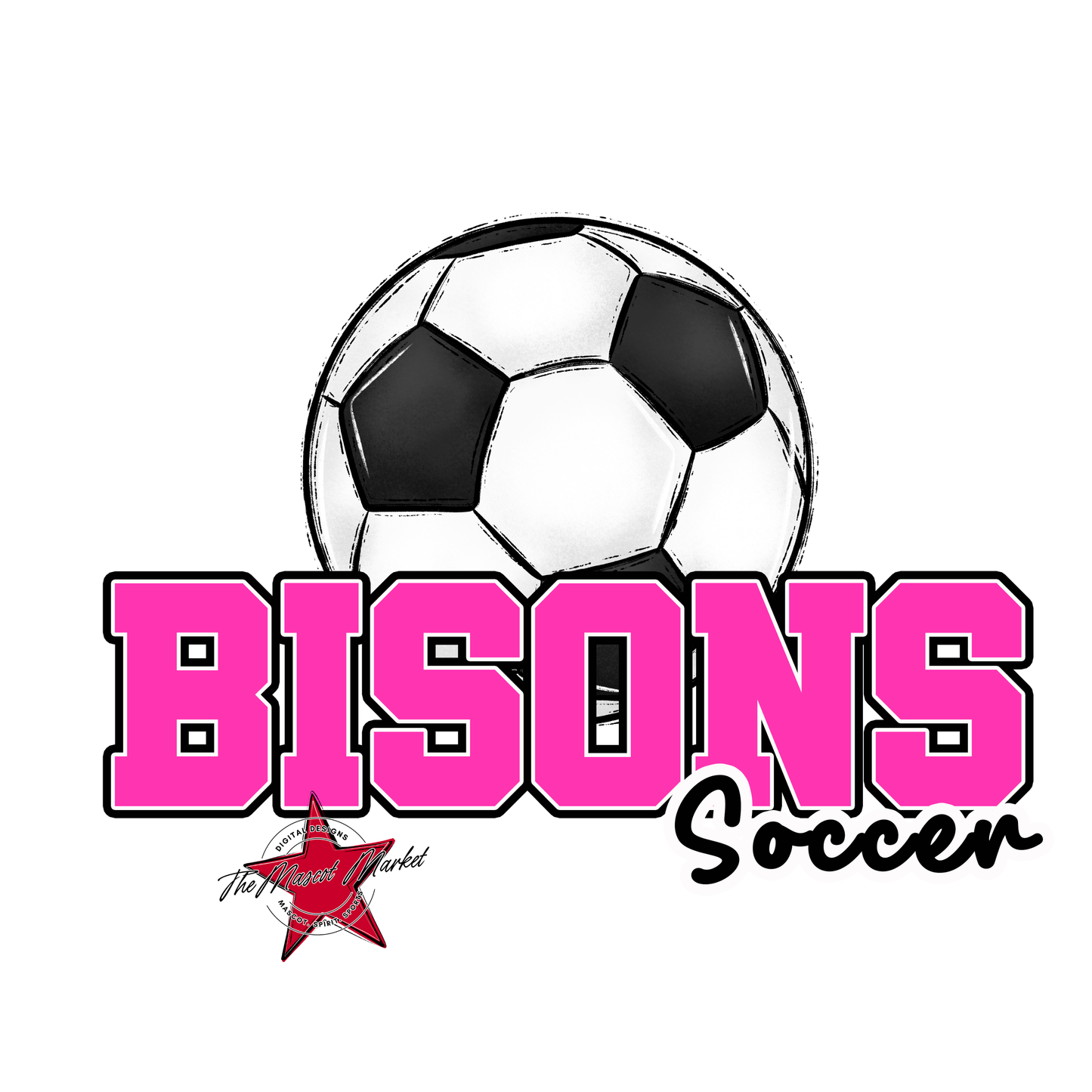 Bisons Varsity Soccer-Pink