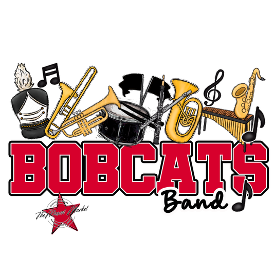Bobcats Varsity Band-Red