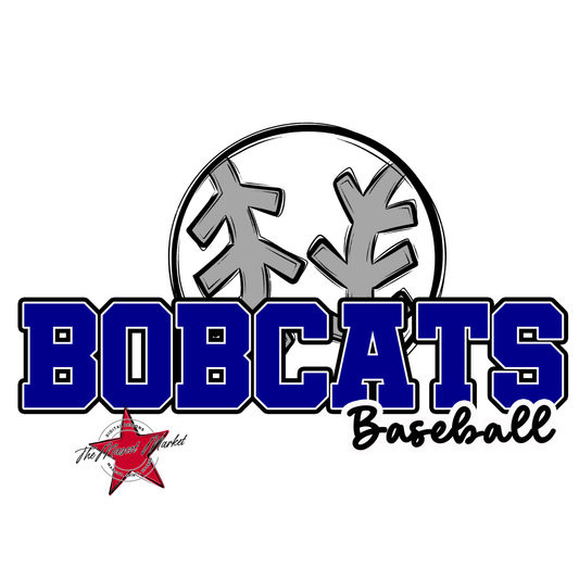 Bobcats Varsity Baseball-Blue