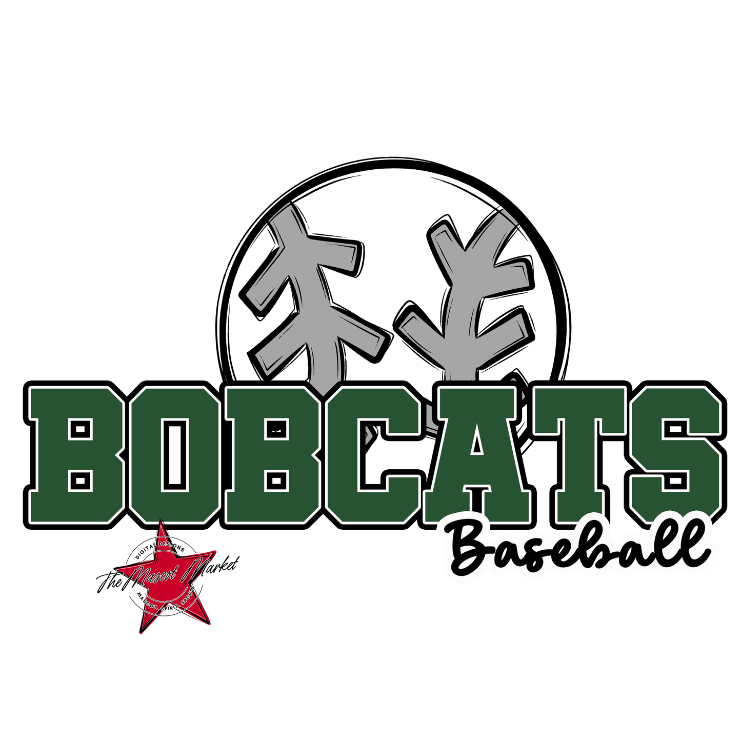 Bobcats Varsity Baseball-Green