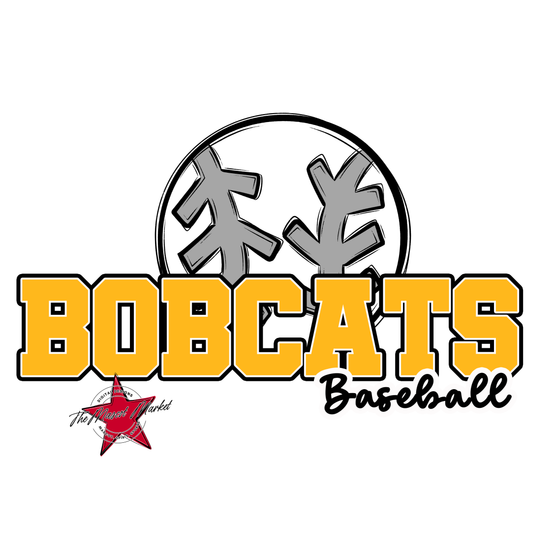 Bobcats Varsity Baseball-Yellow