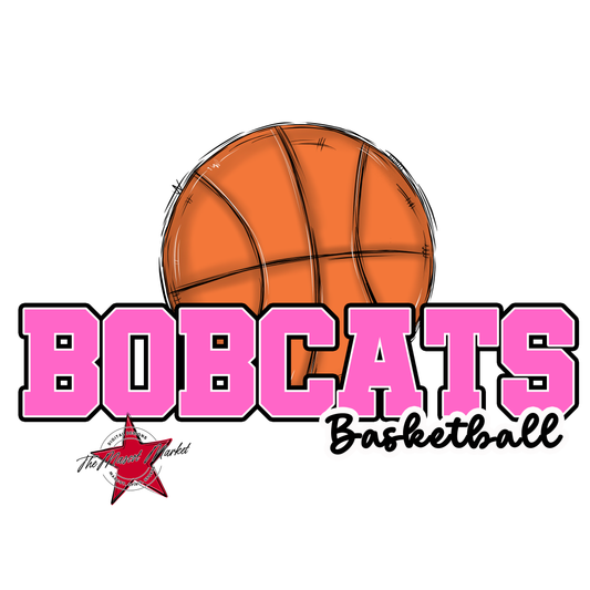 Bobcats Varsity Basketball-Baby Pink
