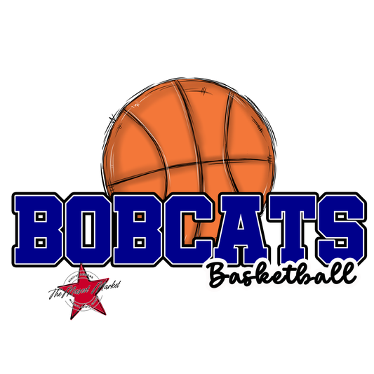 Bobcats Varsity Basketball-Blue