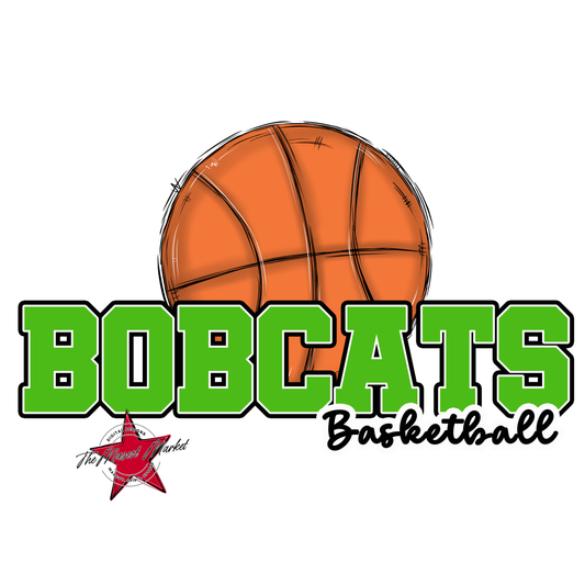 Bobcats Varsity Basketball-Bright Green