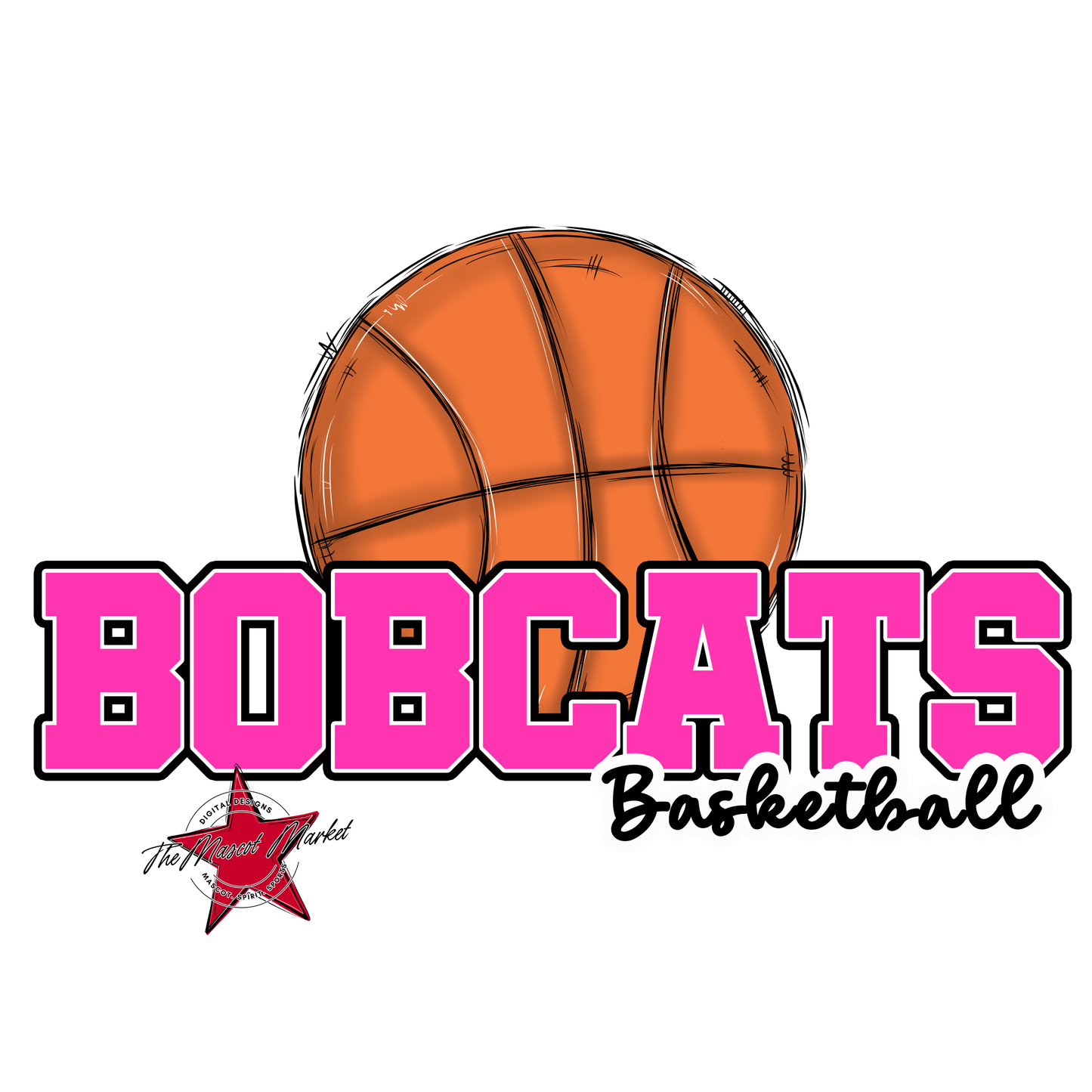 Bobcats Varsity Basketball-Pink