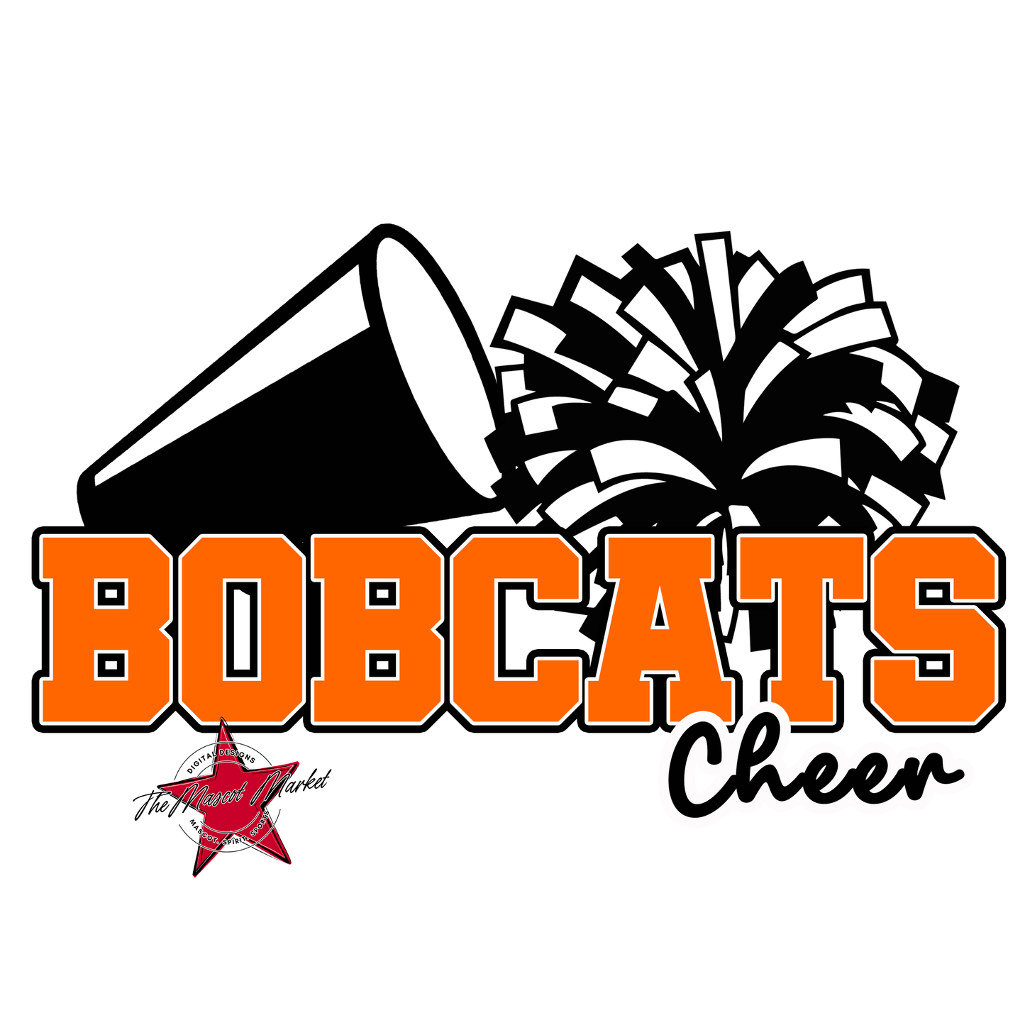 Bobcats Varsity Cheer-Orange