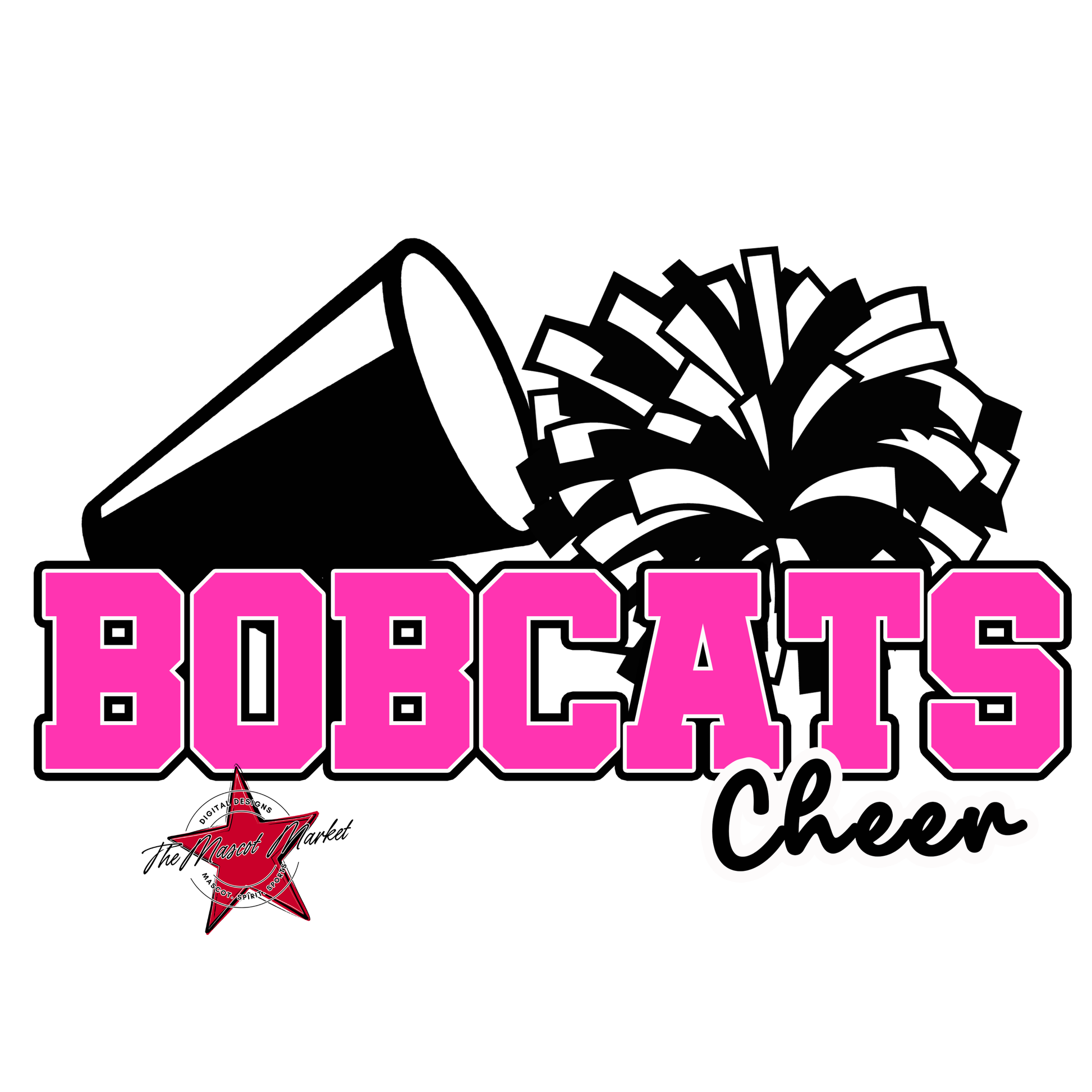 Bobcats Varsity Cheer-Pink