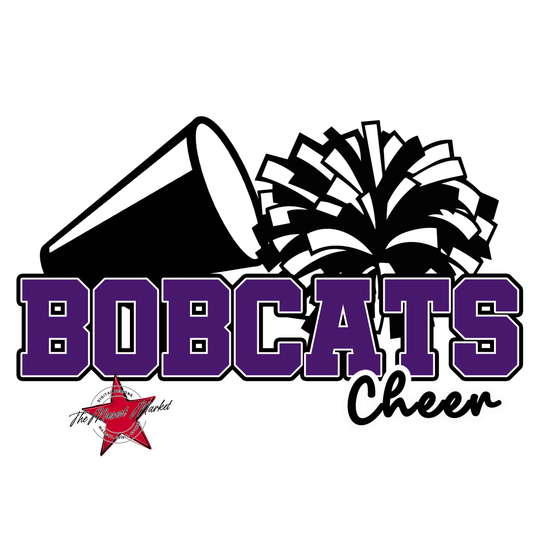 Bobcats Varsity Cheer-Purple