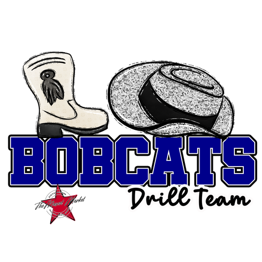 Bobcats Varsity Drillteam-Blue