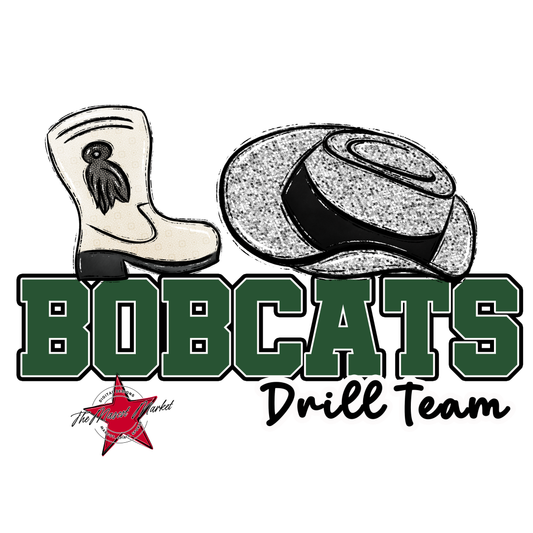 Bobcats Varsity Drillteam-Green