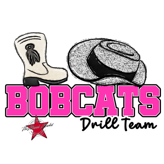 Bobcats Varsity Drillteam-Pink