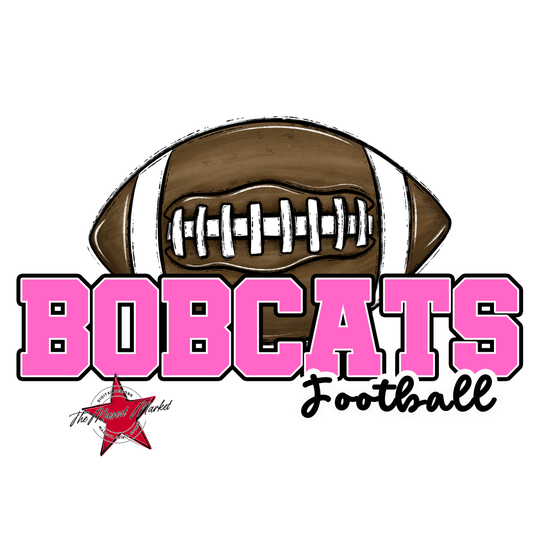 Bobcats Varsity Football-Baby Pink