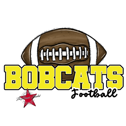 Bobcats Varsity Football-Bright Yellow