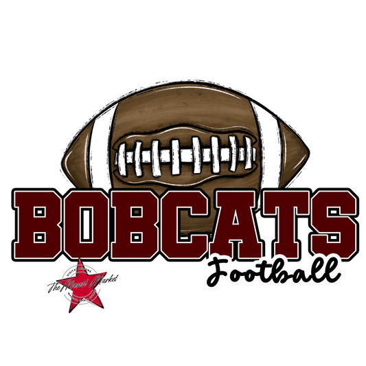 Bobcats Varsity Football-Maroon