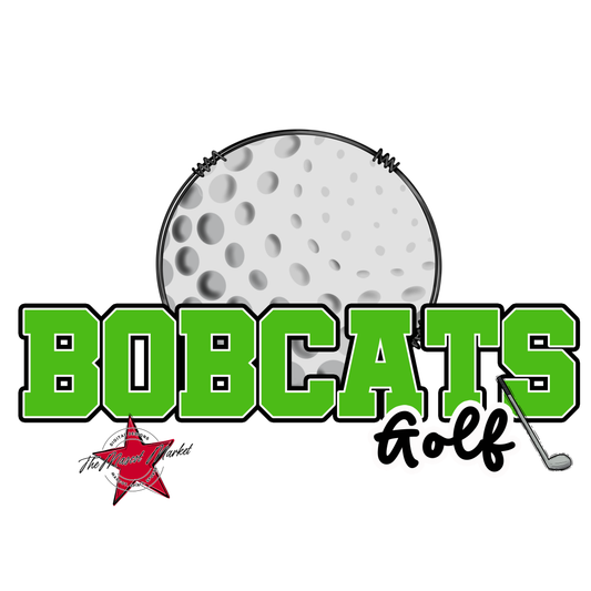 Bobcats Varsity Golf-Bright Green