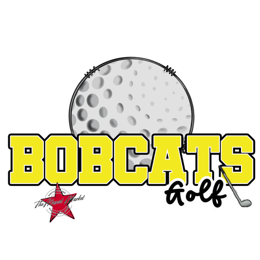Bobcats Varsity Golf-Bright Yellow
