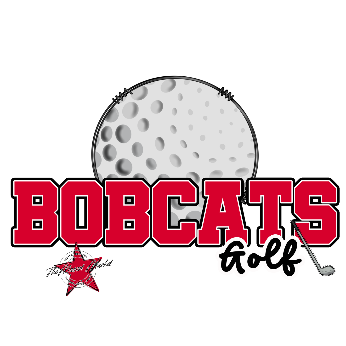 Bobcats Varsity Golf-Red