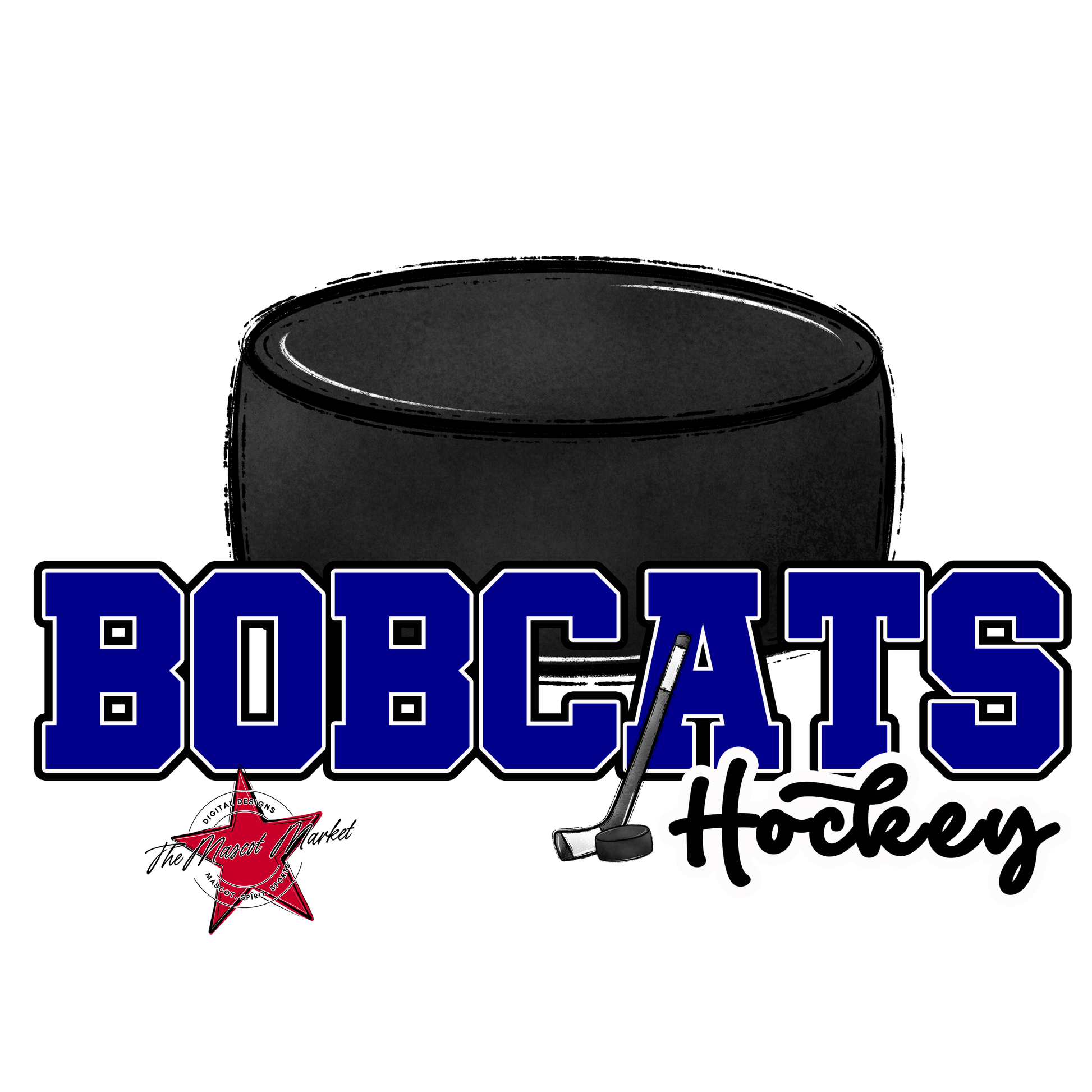 Bobcats Varsity Hockey-Blue