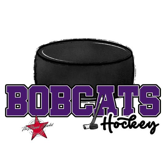 Bobcats Varsity Hockey-Purple