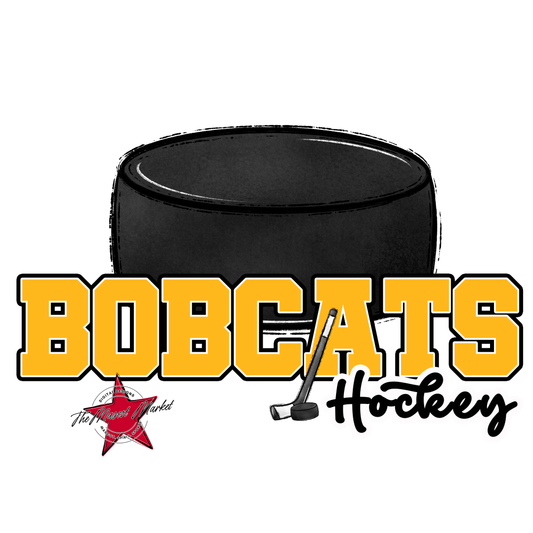 Bobcats Varsity Hockey-Yellow
