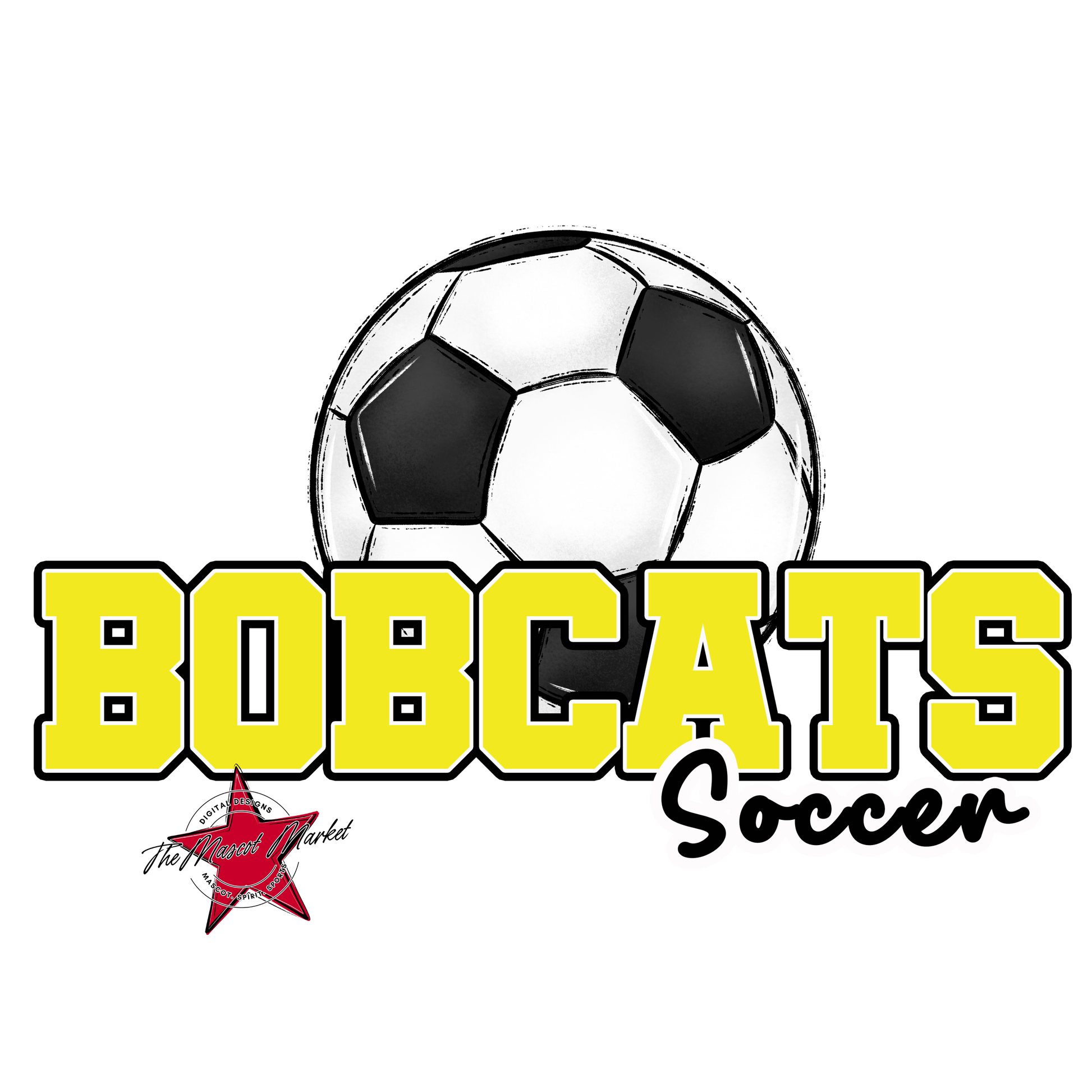 Bobcats Varsity Soccer-Bright Yellow