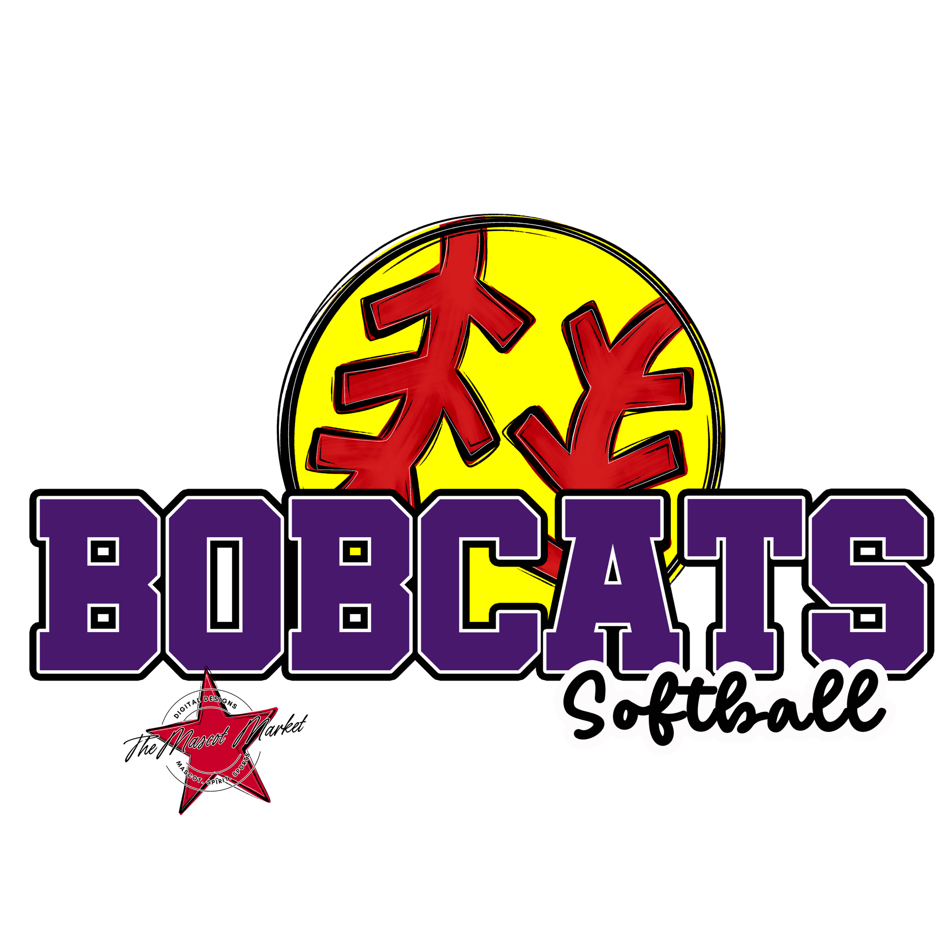 Bobcats Varsity Softball-Purple