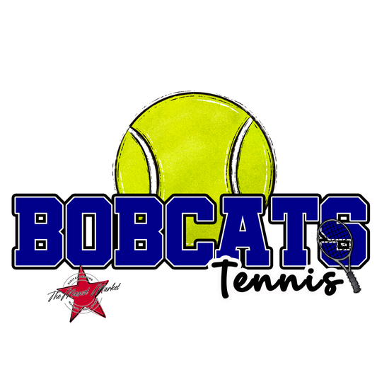 Bobcats Varsity Tennis-Blue