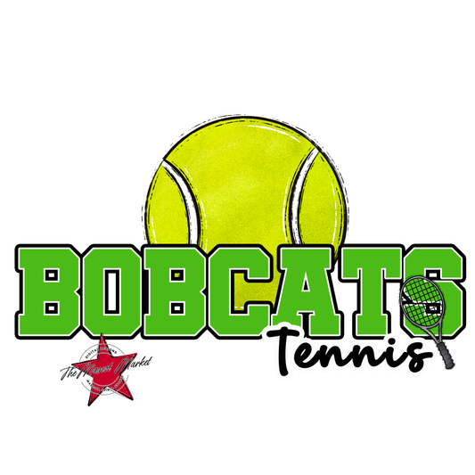 Bobcats Varsity Tennis-Bright Green