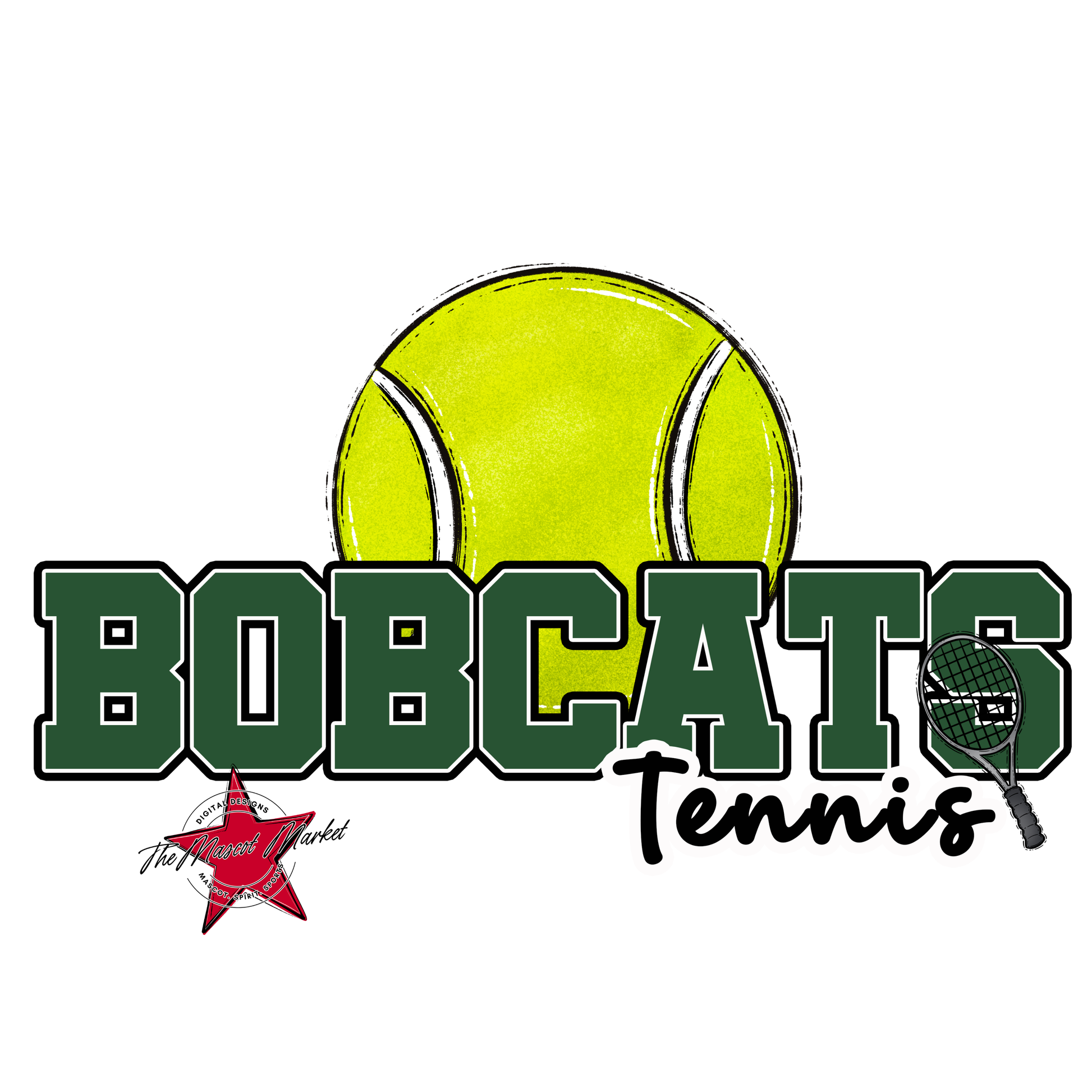 Bobcats Varsity Tennis-Green