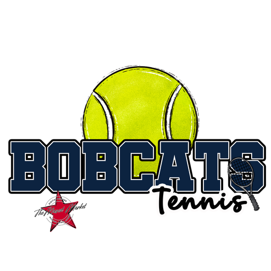 Bobcats Varsity Tennis-Navy