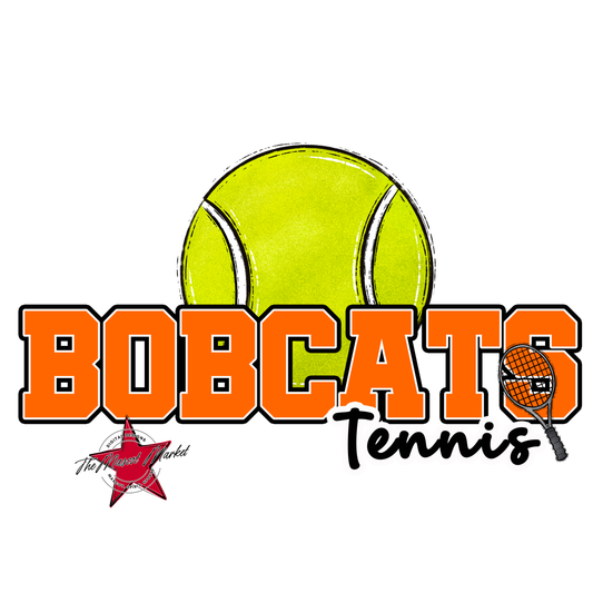 Bobcats Varsity Tennis-Orange