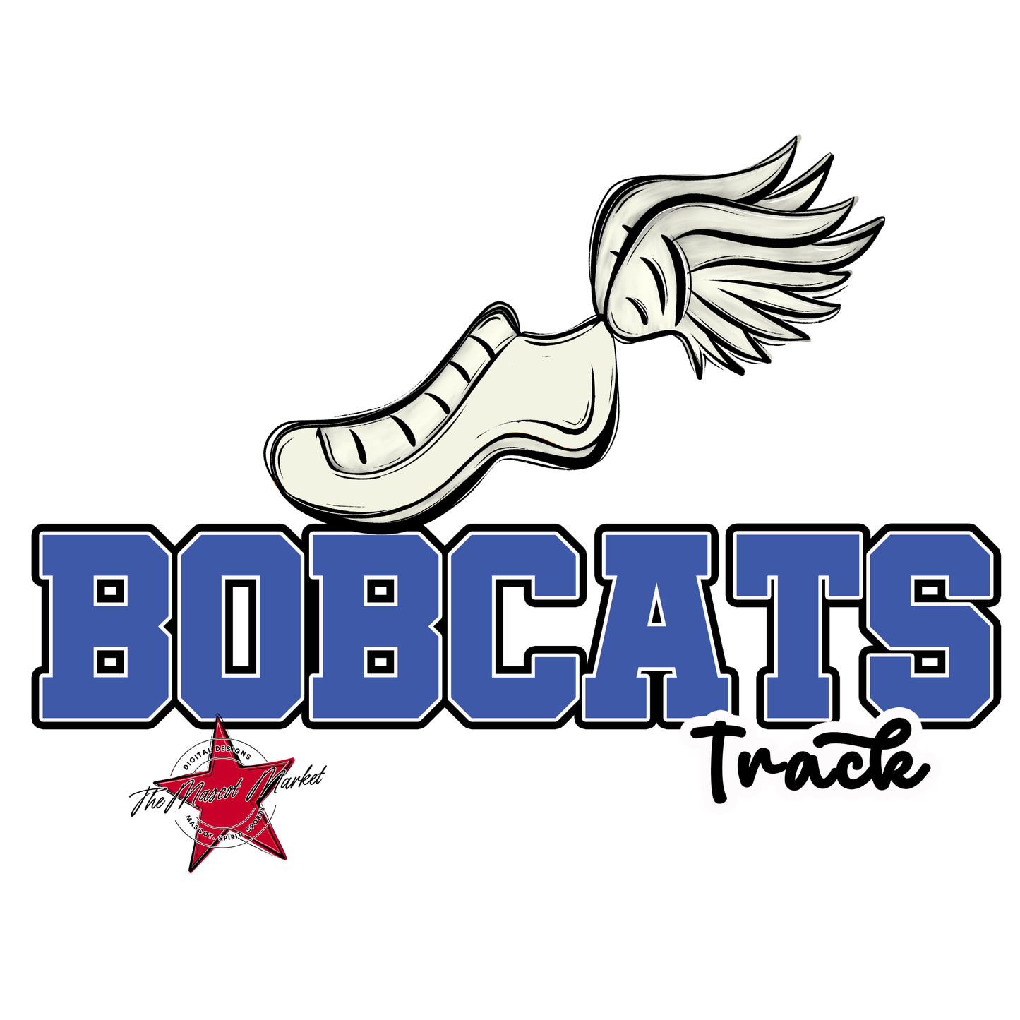 Bobcats Varsity Track-Off Blue