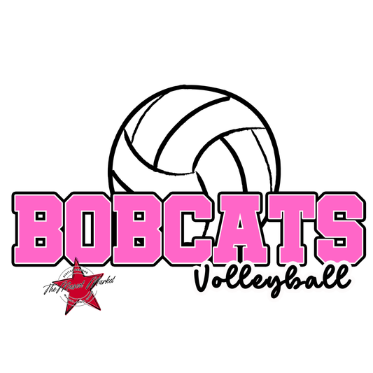 Bobcats Varsity Volleyball-Baby Pink