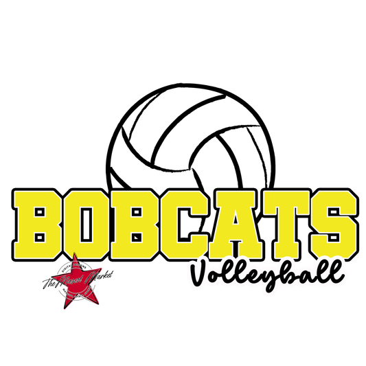 Bobcats Varsity Volleyball-Bright Yellow