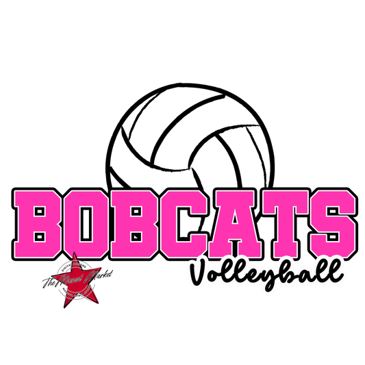 Bobcats Varsity Volleyball-Pink