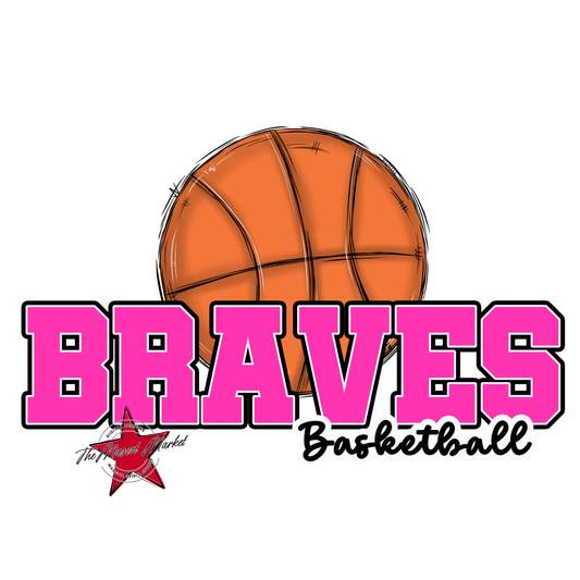 Braves Varsity Basketball-Pink
