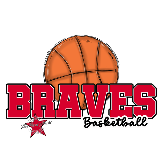 Braves Varsity Basketball-Red