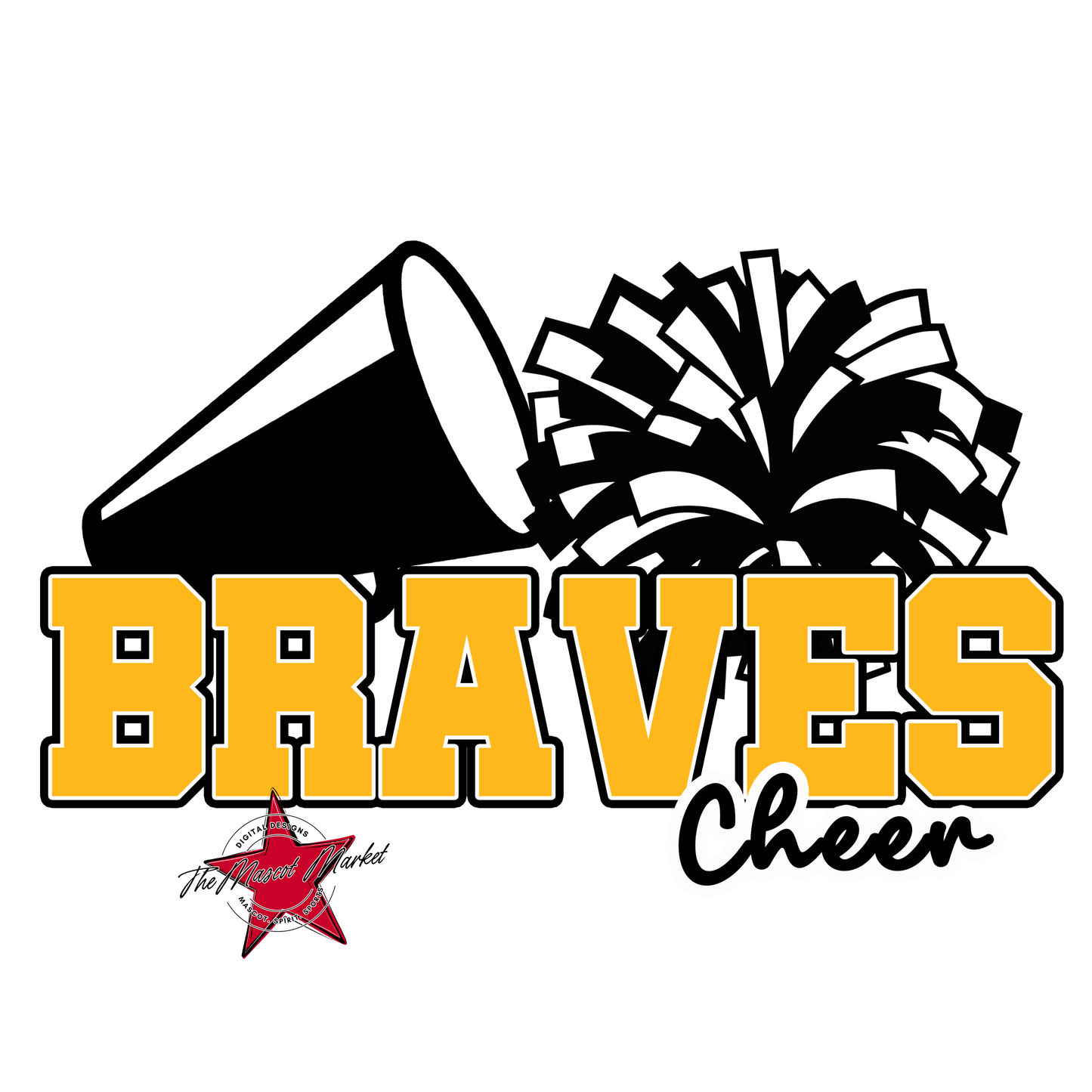 Braves Varsity Cheer-Yellow