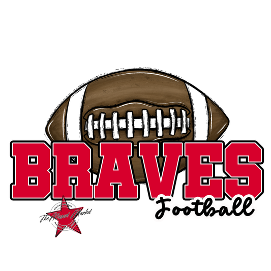 Braves Varsity Football-Red