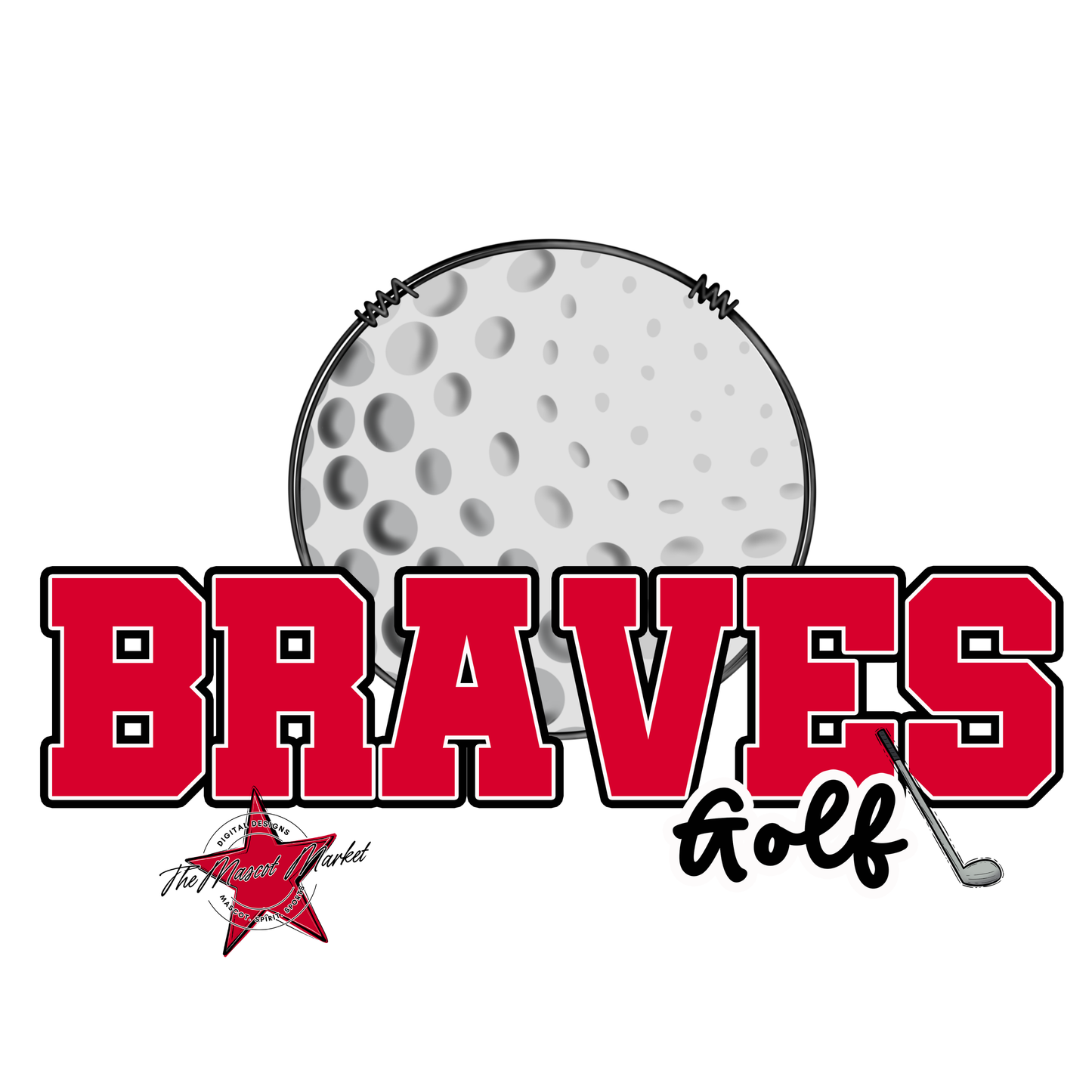 Braves Varsity Golf-Red