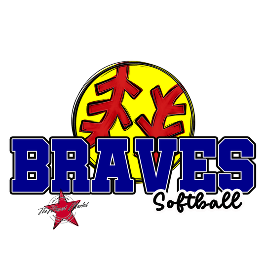 Braves Varsity Softball-Blue