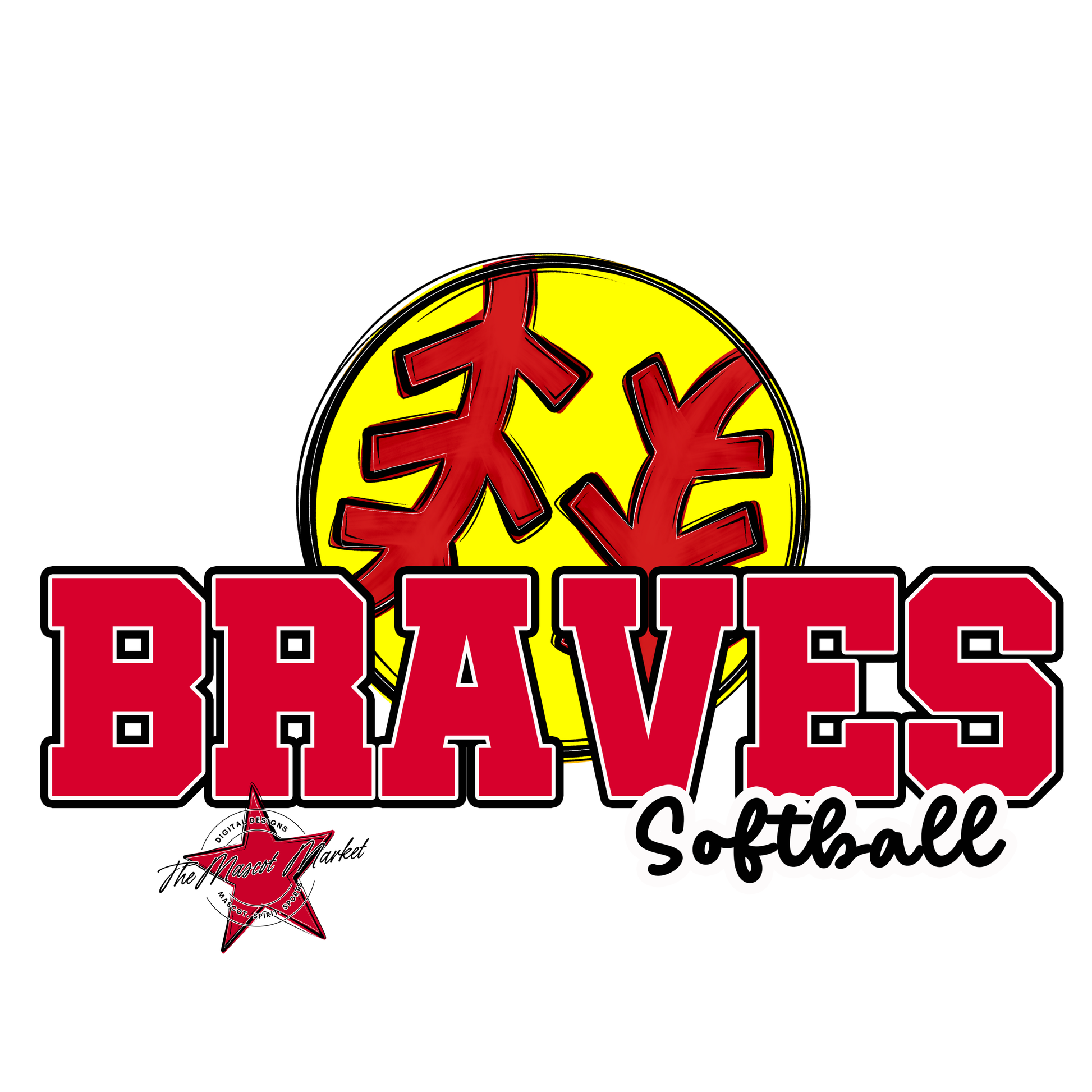 Braves Varsity Softball-Red